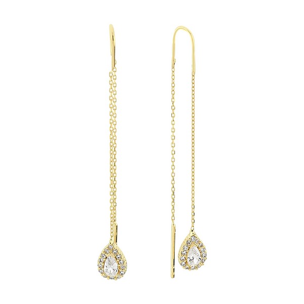 
	Gold Drop Design Earrings, 