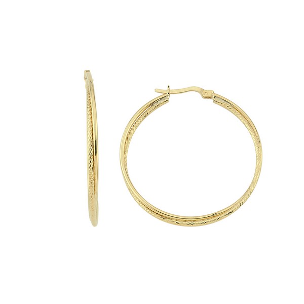 
	Gold Ring Pen Earrings 35 mm-2.4 mm, 