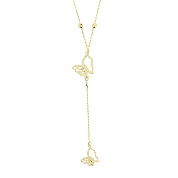 
	Gold Butterfly Design Necklace, 
