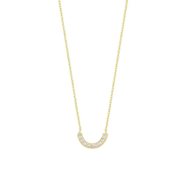 
	Gold Minimal Design Necklace, 