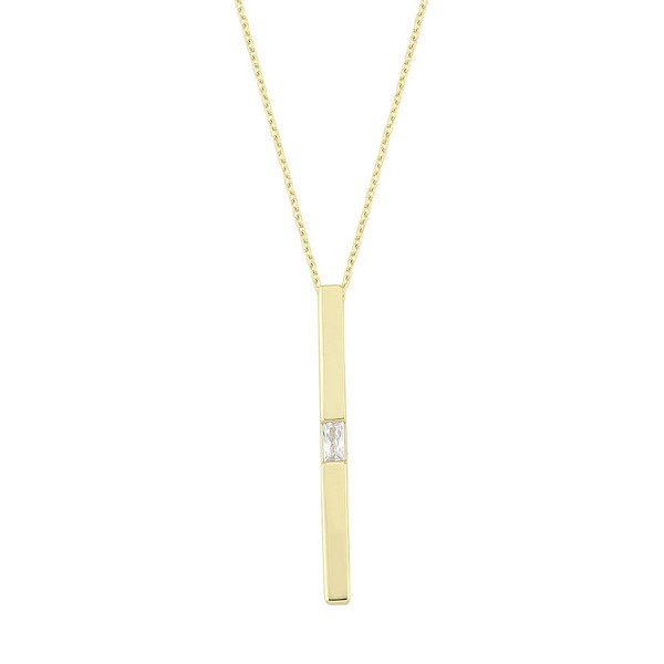 
	Gold Absolute Design Necklace, 