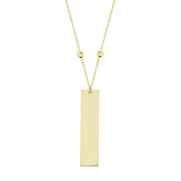 
	Gold Absolute Design Necklace