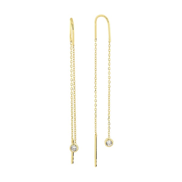 
	Gold Water Drop Design Earrings