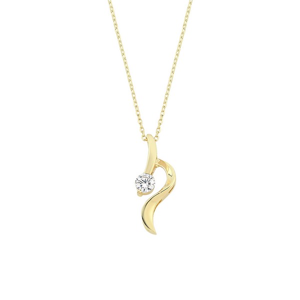 
	Gold Stone Design Necklace